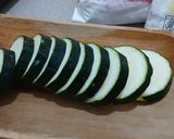 Foto langkah ke 1 dari resep Zukini Goreng Tepung / Hobak Jeon.