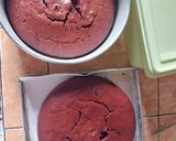 Foto langkah ke 10 dari resep 40. Base Cake Red Velvet.