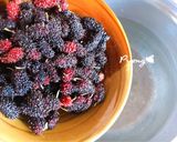 รูปขั้นตอนการทำที่ 2 ของ วุ้นลูกหม่อน (มัลเบอรี่)🍃🍇