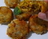 Foto langkah ke 7 dari resep Gandasturi / Kue Kumbu (isian ubi jalar dan kacang ijo.