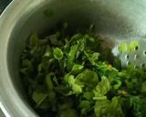 A picture of step 9 of Moli ki sabzi or moli ke patty (crispy Reddish Leaves).
