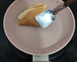 Foto langkah ke 5 dari resep Crepe Coklat & Keju.