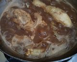 Foto langkah ke 6 dari resep Nasi kebuli ayam kampuang magic com.