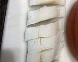 Foto del paso 3 de la receta Bocaditos de bacalao a la plancha con acelgas salteadas