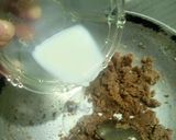 A picture of step 3 of સોજી ચોકલેટ રોલ (Semolina Chocolate Roll Recipe In Gujarati).