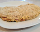Foto del paso 4 de la receta: Cachopo relleno de pimientos del piquillo, queso y jamón