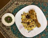 عکس مرحله 7 از دستور ته چین بوقلمون و آلو