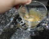 A picture of step 1 of Hot chocolate cocoa coffee.
