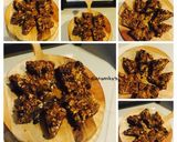 A picture of step 9 of Eggless Banana-Cranberries-Walnuts Whole Wheat Cake.