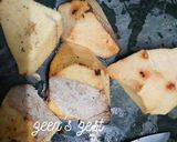 A picture of step 1 of Yam Chips.