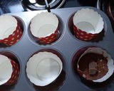 Foto langkah ke 3 dari resep Chocolate Choco Muffin.