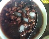 Hình bước làm 5 của món Chè đỗ đen(trân châu bột năng)