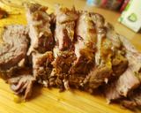Pas rețetă Carne de porc, vită și piept de curcan în folie la cuptor 13 fotografie