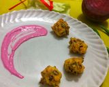 A picture of step 20 of Crispy Cabbage Pakoda with Beetroot Dip.