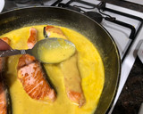 Foto del paso 10 de la receta: Salmón a la naranja a mi manera con champiñones laminados