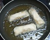 A picture of step 4 of Veg Spring Rolls.