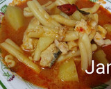 Foto del paso 2 de la receta: Patatas con bacalao y pasta