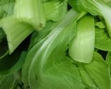 Hình bước làm 1 của món Cải xào dầu hào