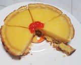 Foto langkah ke 3 dari resep Pai susu teflon mini.