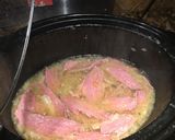 A picture of step 2 of Crockpot Corn beef and Cabbage.