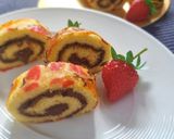 Foto langkah ke 6 dari resep 176. Roll Cake Batik.
