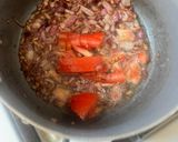 A picture of step 2 of Masala Egg.