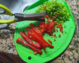 Foto del paso 1 de la receta: Pan de carne y verduras "Corazón"