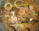 Foto langkah ke 4 dari resep Nasi Kebuli Kambing (Campuran beras basmati+beras lokal).