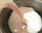Foto langkah ke 3 dari resep Puding Teh Susu Cincau.