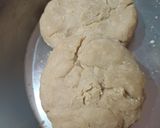 A picture of step 2 of Wheat flour shankarpali.