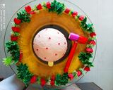 पीनाटा केक(Pinata cake recipe in Hindi) रेसिपी चरण 9 फोटो
