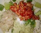 Foto langkah ke 3 dari resep Pepes Tahu Jamur Kemangi.