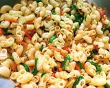 A picture of step 3 of Vegetable Macaroni.