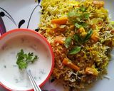 हैदराबादी बिरयानी (Hyderabadi biryani recipe in Hindi) रेसिपी चरण 11 फोटो