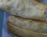 Foto langkah ke 10 dari resep Lumpia Ayam Rebung Spesial.