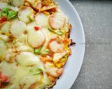 Foto langkah ke 4 dari resep Pizza Kw debm.