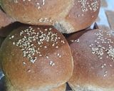 Foto del paso 7 de la receta: PAN DE HAMBURGUESA INTEGRAL "SIN MOLDE" 🍔