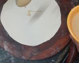 A picture of step 9 of Khaja puri.