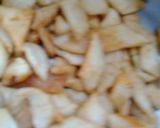 A picture of step 7 of Semolina namakpara.