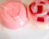 Milk pudding-broken glass jelly milk pudding,rose milk pudding recipe step 5 photo