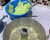 Foto langkah ke 6 dari resep Chiffon Pandan Ketan Hitam.