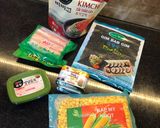 Hình bước làm 1 của món Cơm rang kim chi