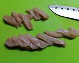Thai cukkinis csirke rizstésztával recept fázis 2 fotója