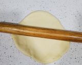 A picture of step 6 of Nutella star bread.
