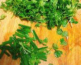 Hình bước làm 2 của món Chả quế chay sốt Thái