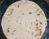 A picture of step 5 of Capsicum Papad Paratha.