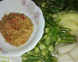 รูปขั้นตอนการทำที่ 2 ของ น้ำพริกมะม่วงสับ