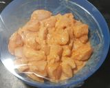 A picture of step 2 of KFC Style Popcorn Chicken !.