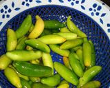 A picture of step 1 of Kundru fry.