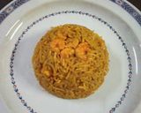A picture of step 7 of Prawns pulao.